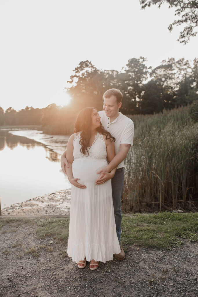Maternity Dress, South Jersey Newborn Photographer